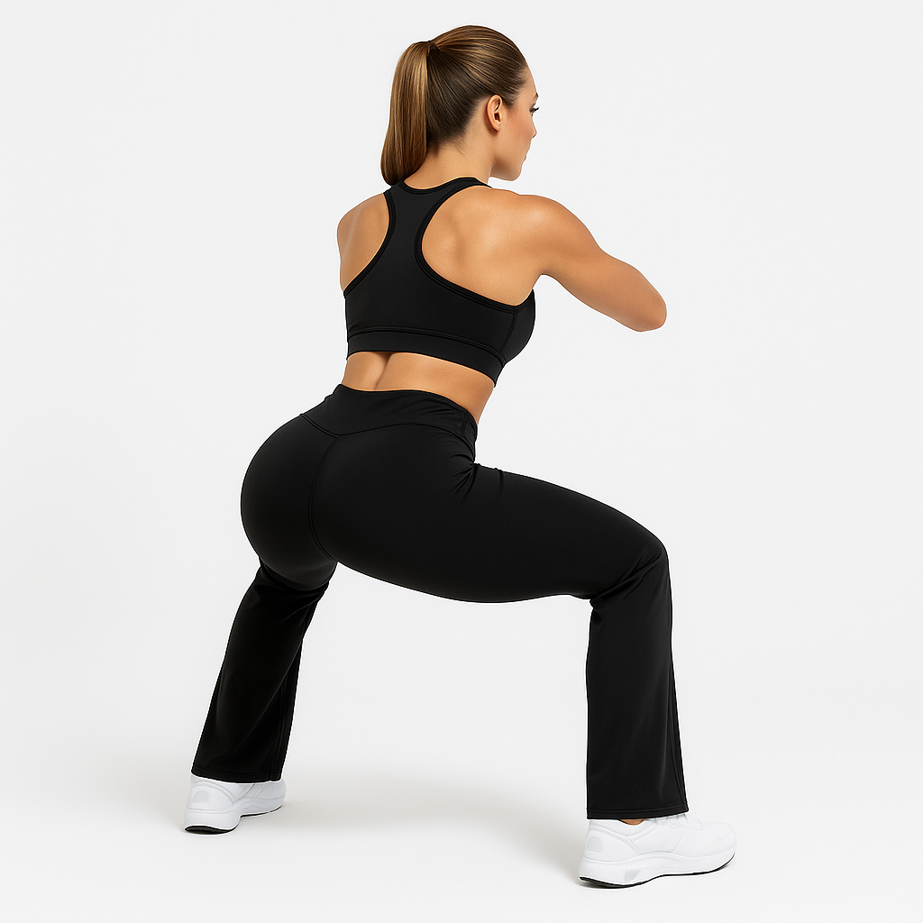 Black Sculpted Flarez