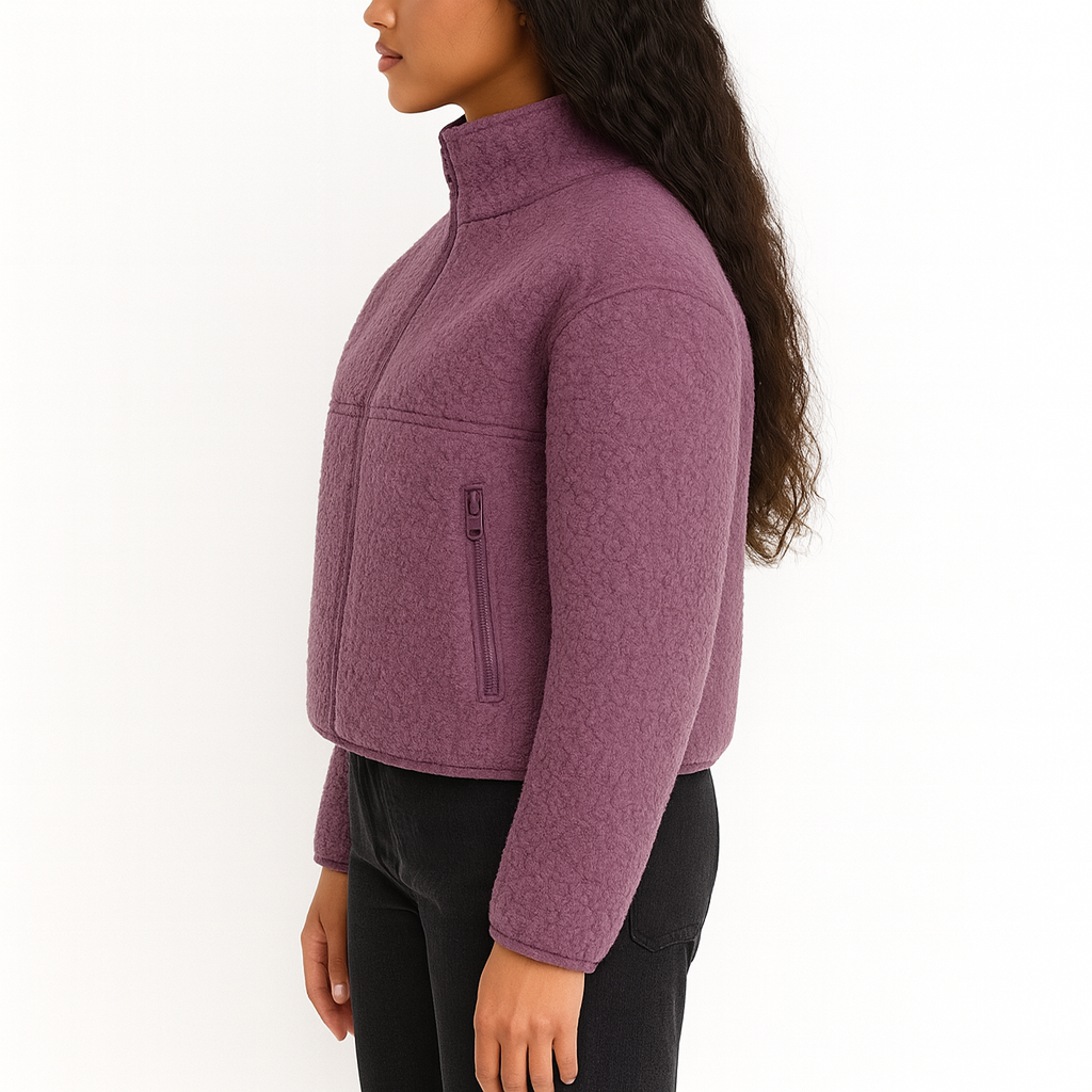 Purple Thermal Quarter-Zip