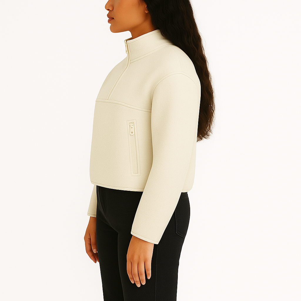 Purple Thermal Quarter-Zip