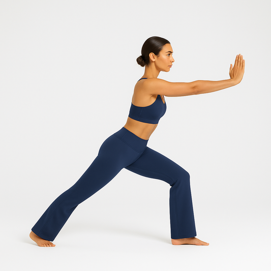 Navy Sculpted Flarez